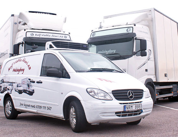 Transportfordon i olika storlekar